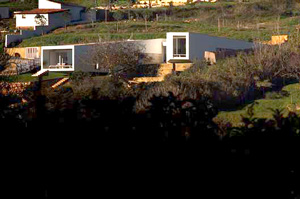 Foto del exterior de la Casa en Ericeira frontal
